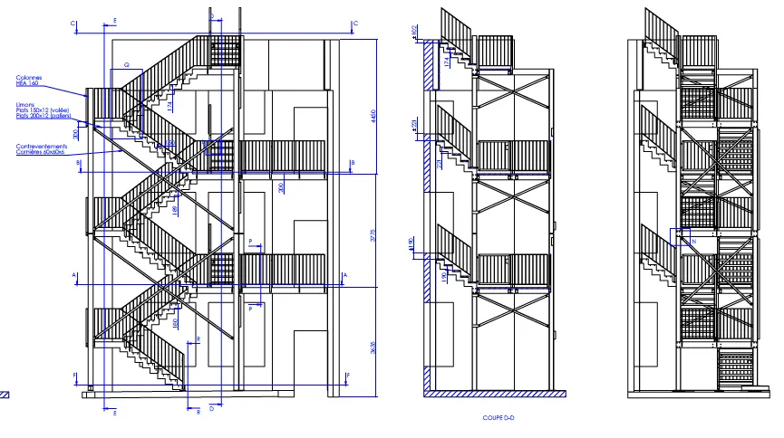 Relier les niveaux — Plan de fabrication 1